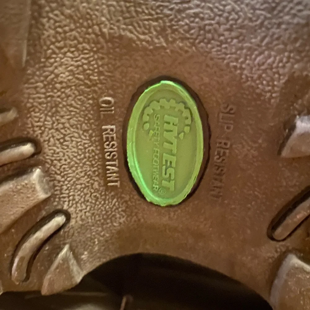 HYTEST Mens 13 3E Extra Wide Black Athletic Oxford Comp Toe Steel Toe Work Boot - Picture 10 of 12